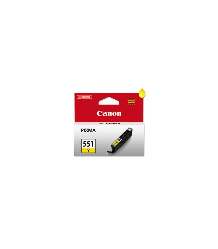 Cartucho tinta canon cli - 551y amarillo mg6350 - mg5450