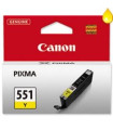 Cartucho tinta canon cli - 551y amarillo mg6350 - mg5450