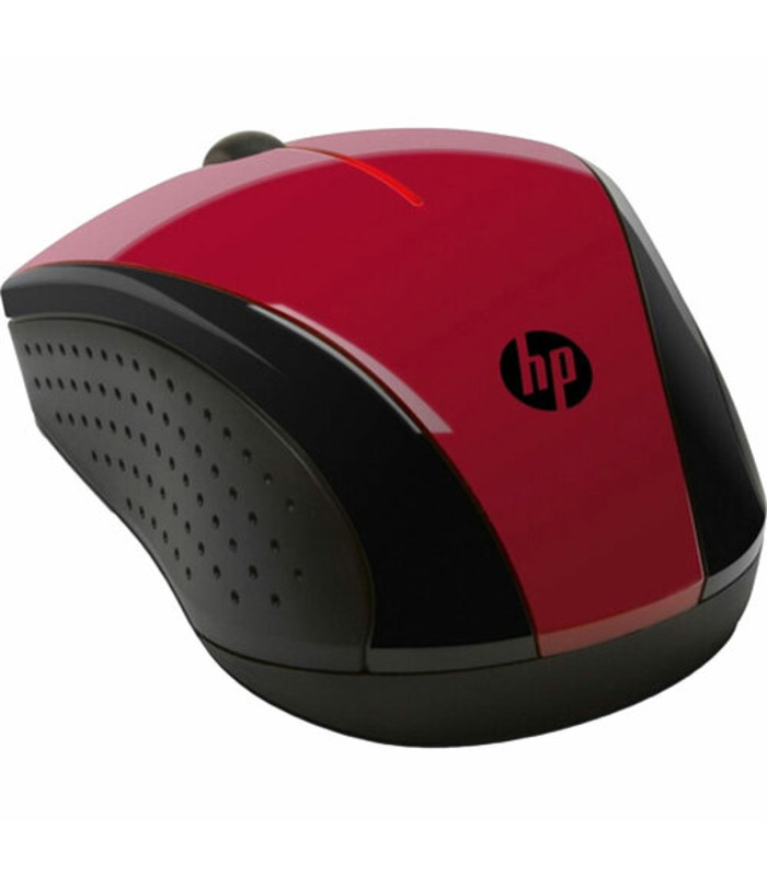Raton inalambrico hp optico wireless 220 rojo