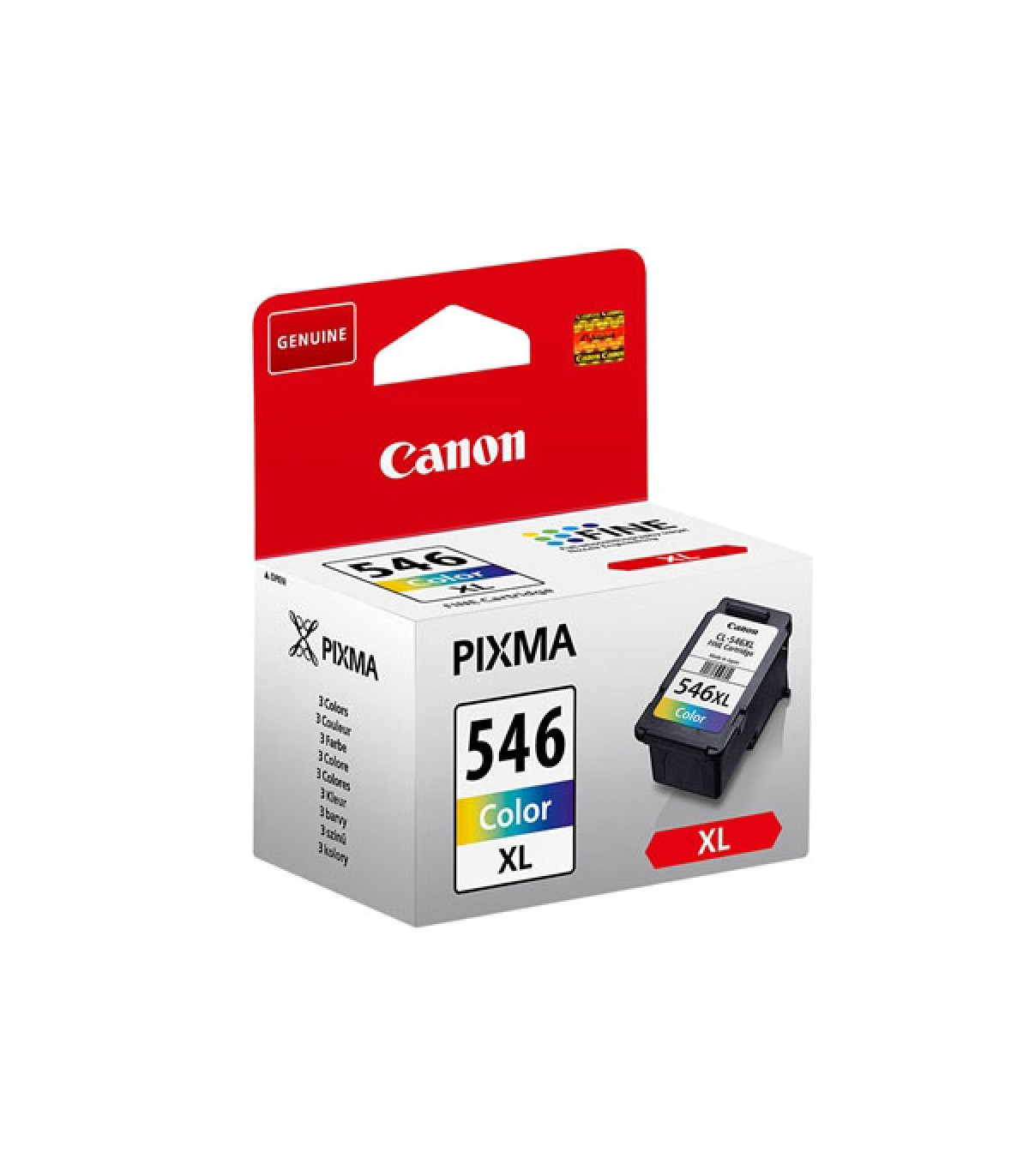 Cartucho tinta canon cl - 546xl color  mg2250 - 2255 - 2550