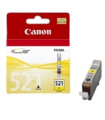 Cartucho tinta canon cli 521 amarillo 9ml pixma 3600 - 4600 - 4700 mp 540 - 550 - 560 - 620 - 630 - 640 - 980 mx860 - 870