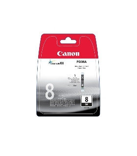Cartucho tinta canon negro cli8bk 13ml pixma 4200 - 5200 mp500 - 800 blister
