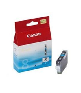 Cartucho tinta canon cli8c cian pixma 8ml 4200 -  5200 -  6600 -  mp500 -  800