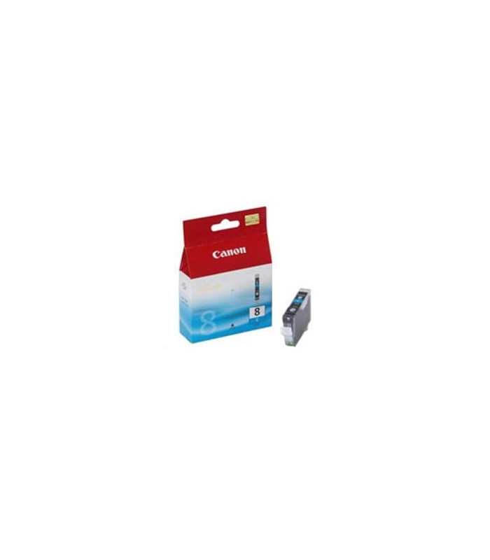 Cartucho tinta canon cli8c cian pixma 8ml 4200 -  5200 -  6600 -  mp500 -  800
