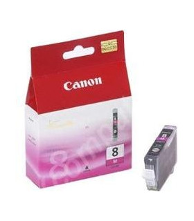 Cartucho tinta canon cli8 magenta pixma 8ml 4200 -  5200 -  6600 -  mp500 -  800