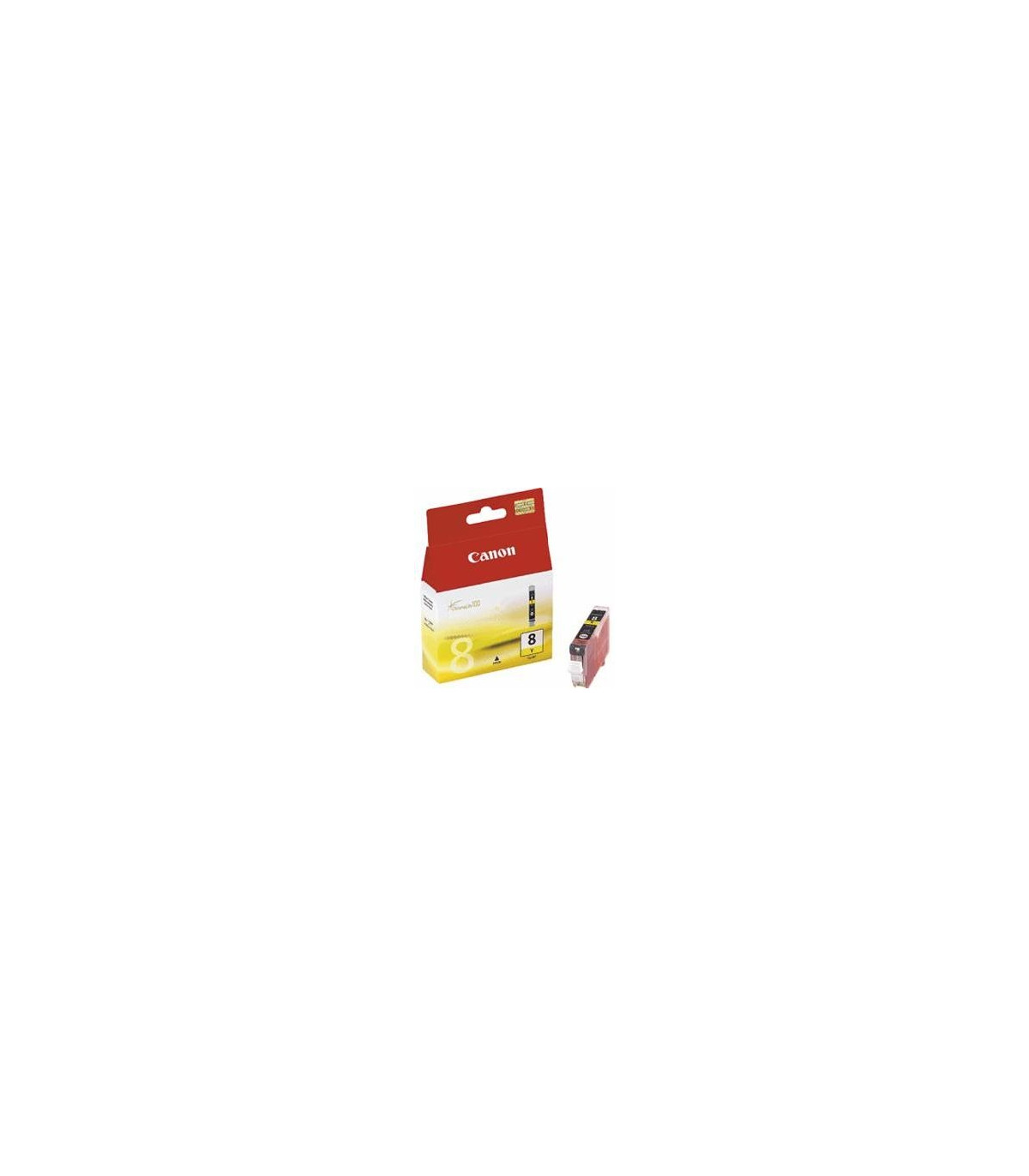 Cartucho tinta canon cli8 amarillo 8ml pixma 4200 -  5200 -  6600 -  mp500 -  800