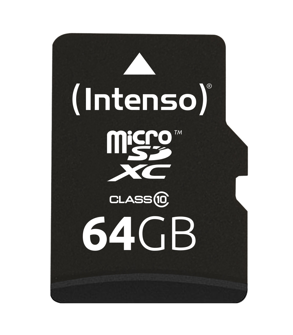 Tarjeta memoria micro sd intenso 64gb cl10 + adaptador sd
