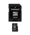 Tarjeta memoria microsd intenso 16gb cl10 + adaptador sd