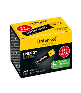 Pack de pilas alcalinas intenso energy ultra aaa lr03 24 unidades