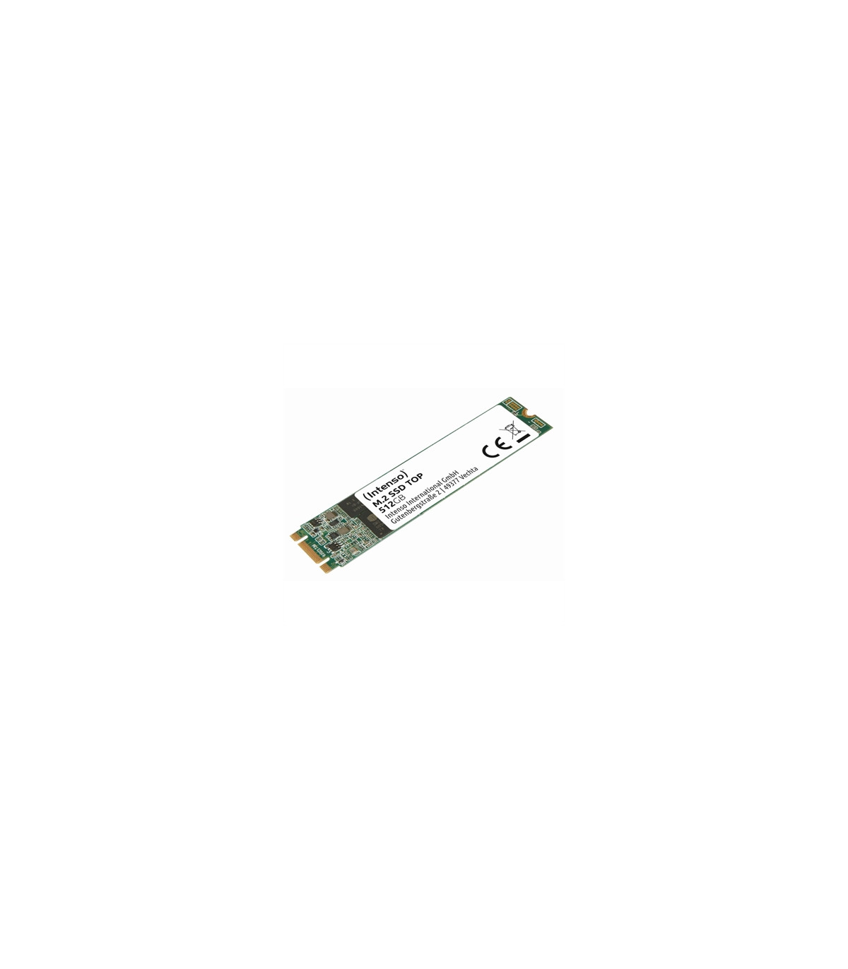 Disco duro interno solido ssd intenso top 512gb m.2 sata 3