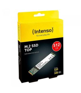 Disco duro interno solido ssd intenso top 512gb m.2 sata 3