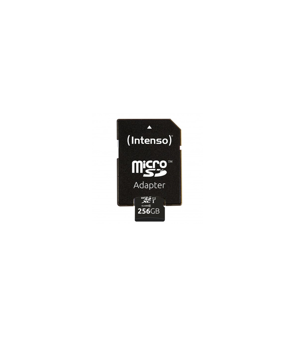 Tarjeta memoria micro sd intenso 256gb uhs - i cl10 + adaptador sd