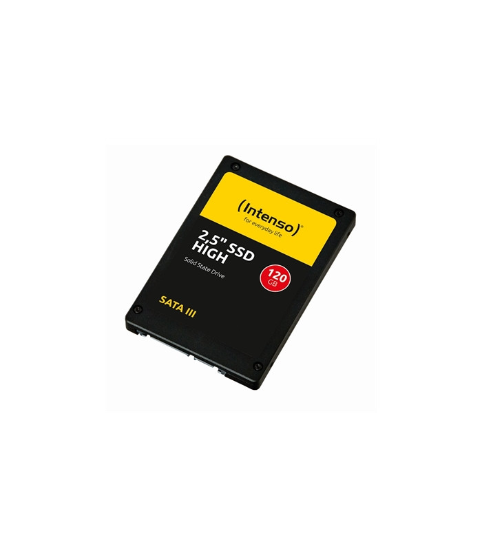 Disco duro interno solido ssd intenso high 120gb 2.5 pulgadas sata3