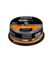Tarrina de cd - r virgenes intenso printable 700mb 52x 25 unidades