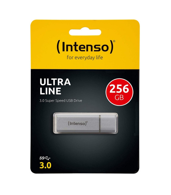 Memoria usb 3.2 intenso ultra 256gb aluminio