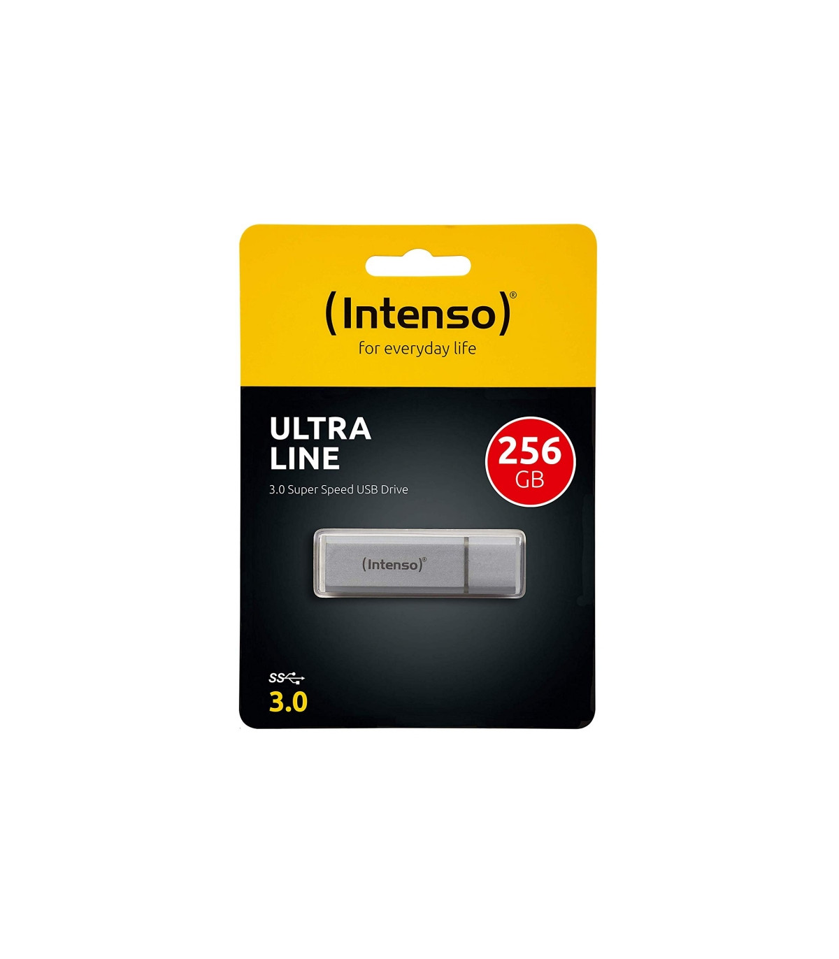 Memoria usb 3.2 intenso ultra 256gb aluminio