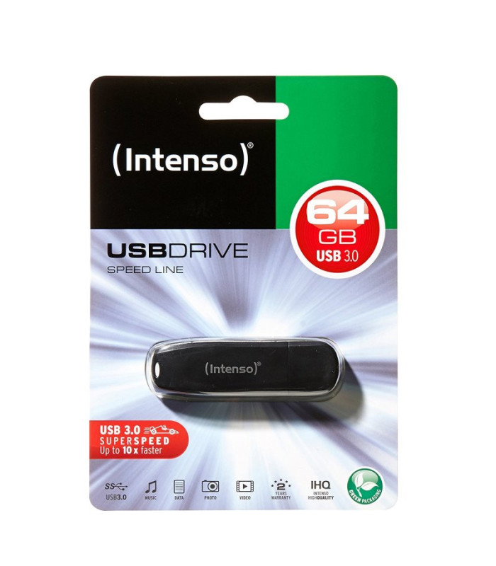 Memoria usb 3.2 intenso speed 64gb