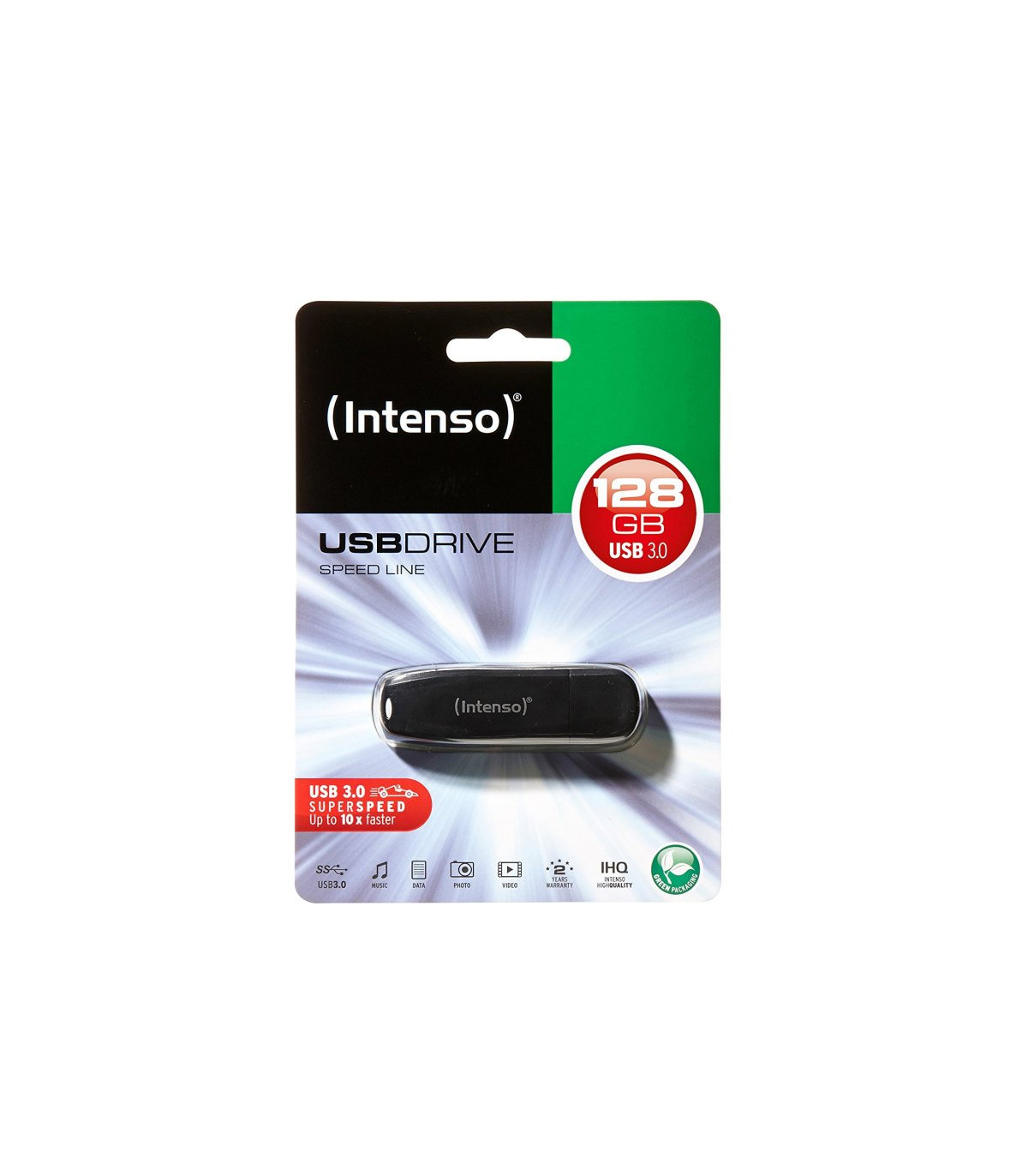 Memoria usb 3.2 intenso speed 128gb