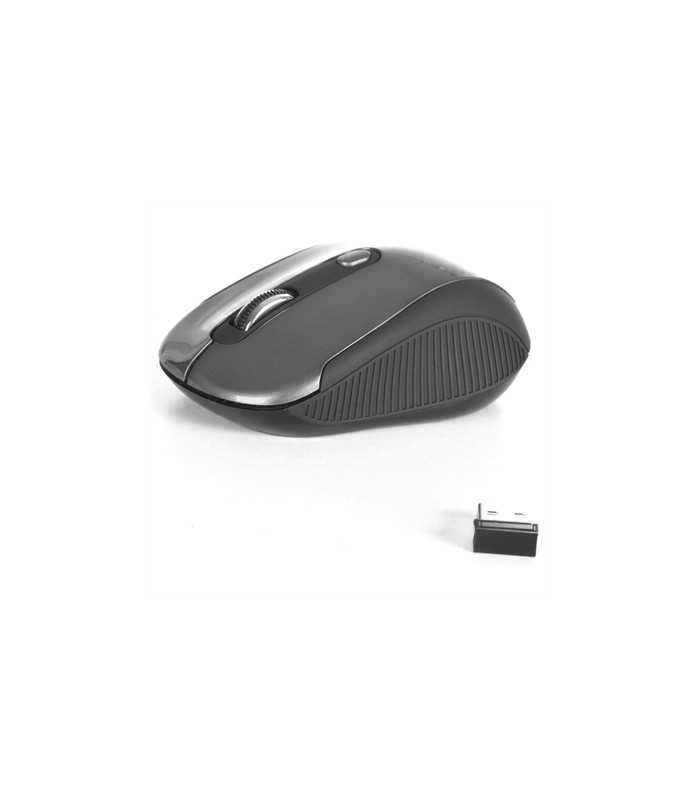 Raton inalambrico ngs haze - 2.4ghz - optico - 800 -  1600dpi - 3 botones - nano receptor usb