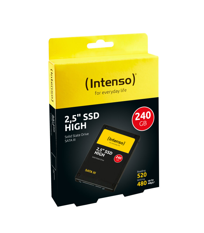Disco duro interno solido ssd intenso high 240gb 2.5 pulgadas sata3