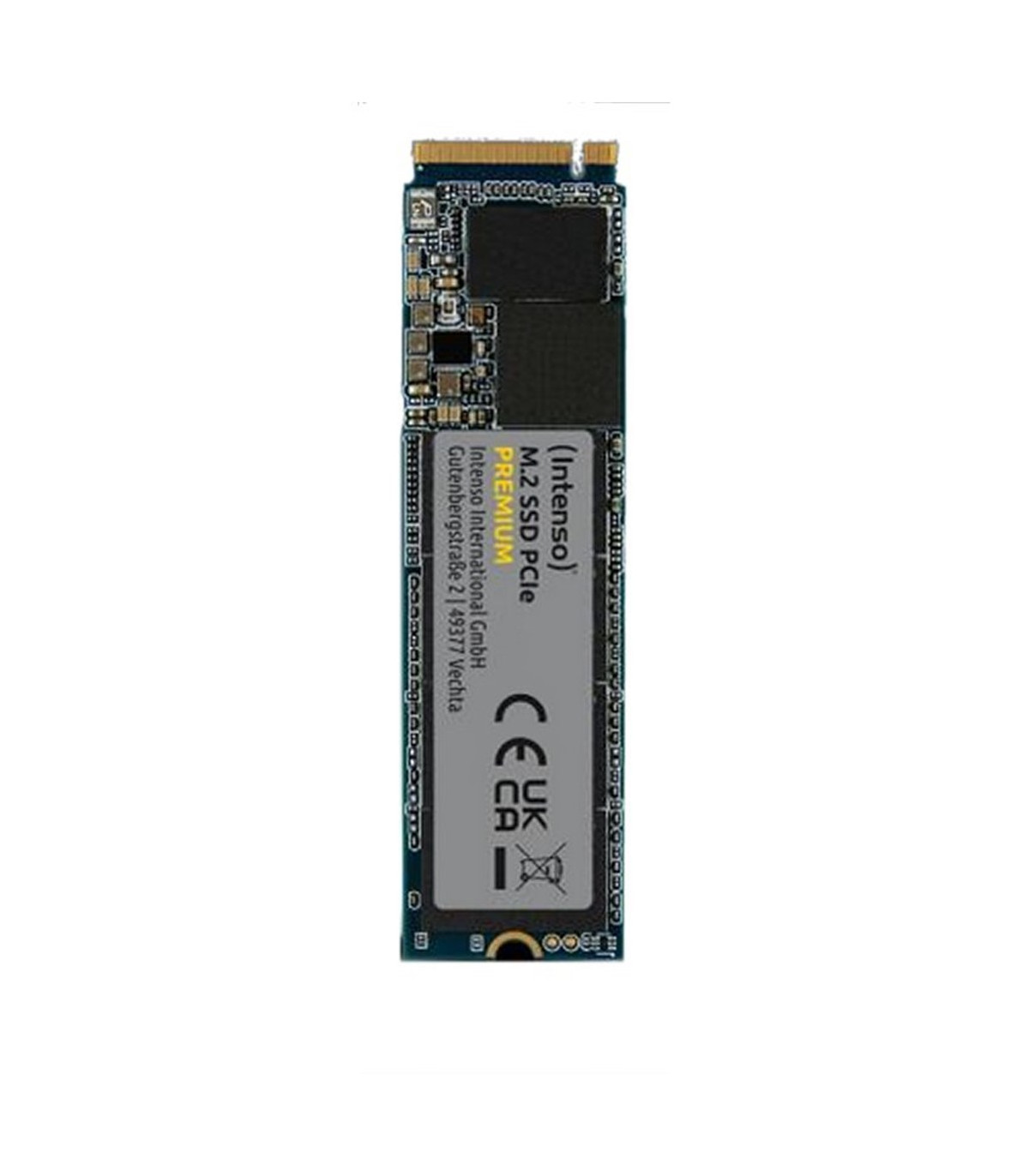 Disco duro interno solido ssd intenso premium 2tb m.2 pci express nvme