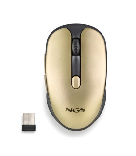 Raton inalambrico ngs evo rust gold 1600dpi