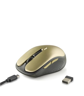 Raton inalambrico ngs evo rust gold 1600dpi