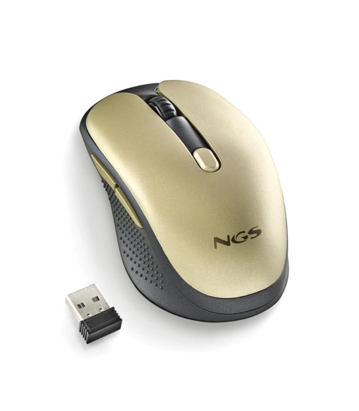 Raton inalambrico ngs evo rust gold 1600dpi