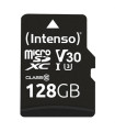 Tarjeta memoria micro sd intenso 128gb profesional uhs - i cl10 + adaptador sd