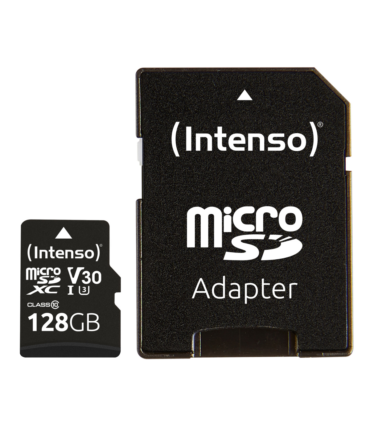 Tarjeta memoria micro sd intenso 128gb profesional uhs - i cl10 + adaptador sd