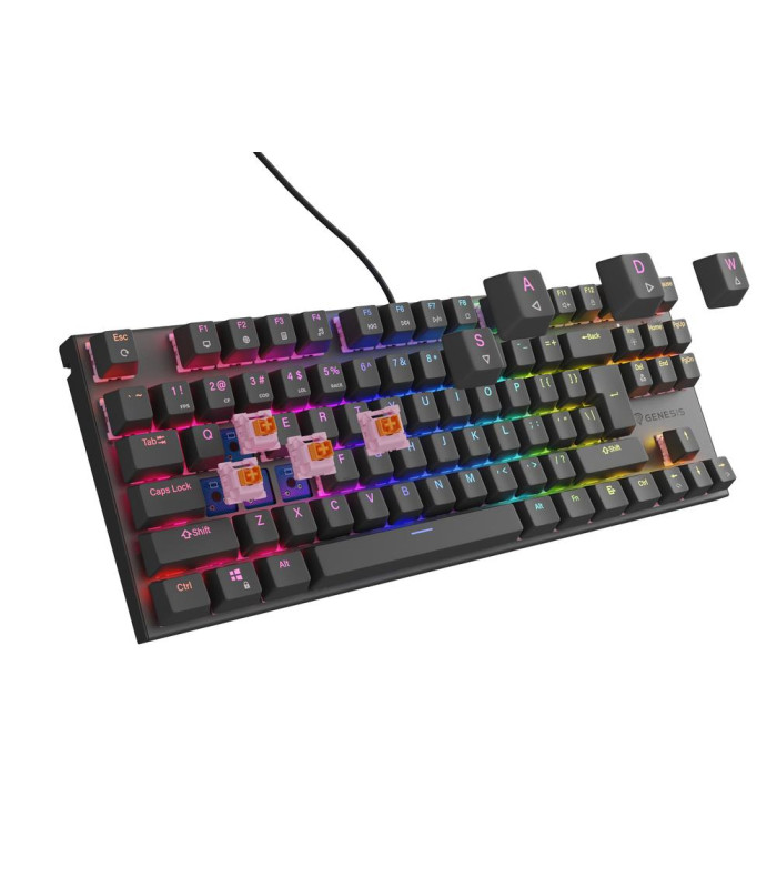 Teclado gaming genesis thor 303 tkl usb