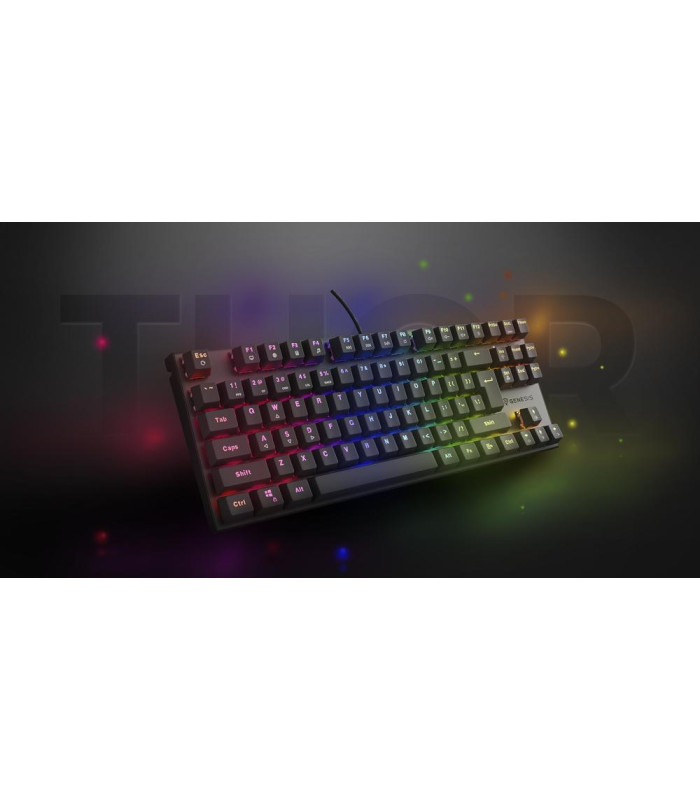 Teclado gaming genesis thor 303 tkl usb