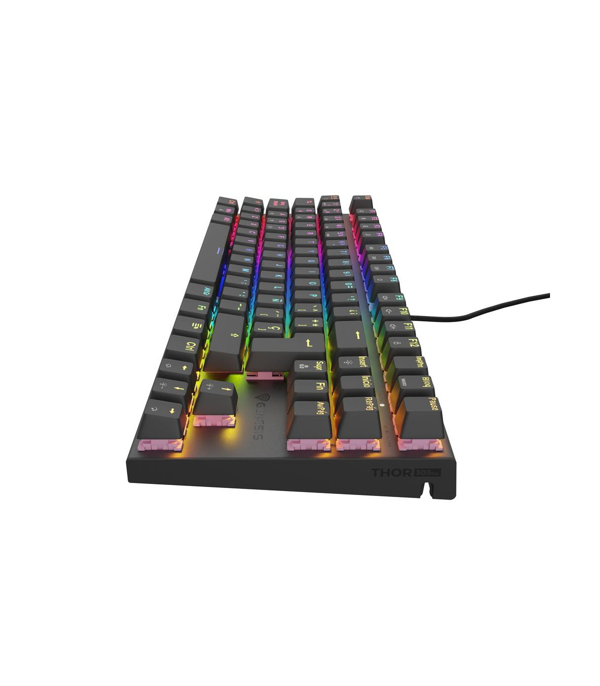Teclado gaming genesis thor 303 tkl usb