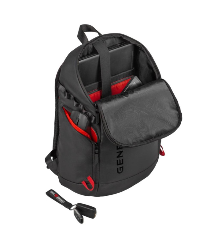 Mochila genesis pallad 420 para portatil 15.6 pulgadas negro