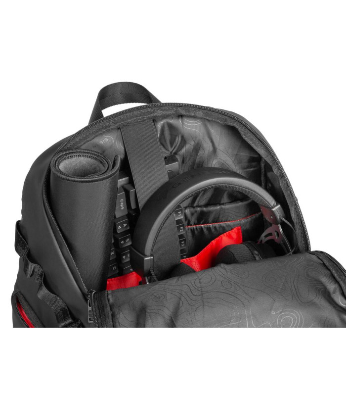 Mochila genesis pallad 420 para portatil 15.6 pulgadas negro