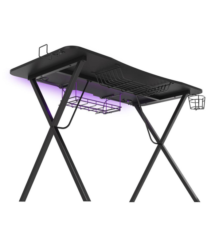 Mesa gaming genesis holm 300 rgb negro