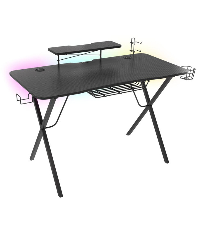 Mesa gaming genesis holm 300 rgb negro