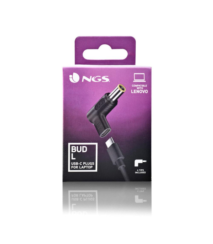 Clavija usb tipo c ngs bud - l para portatiles lenovo 4 unidades