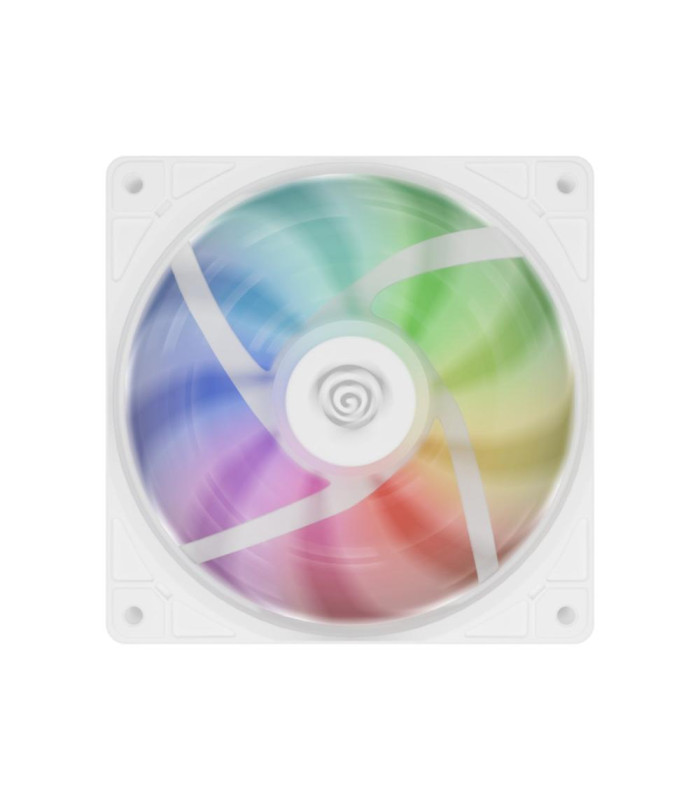 Ventilador caja gaming genesis oxal 120 argb blanco 120mm