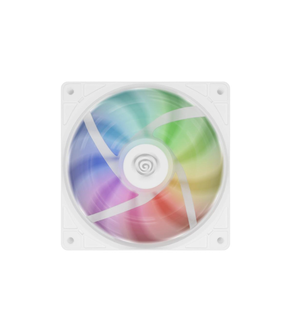 Ventilador caja gaming genesis oxal 120 argb blanco 120mm