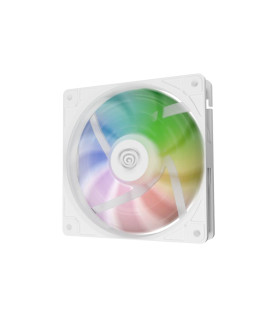 Ventilador caja gaming genesis oxal 120 argb blanco 120mm