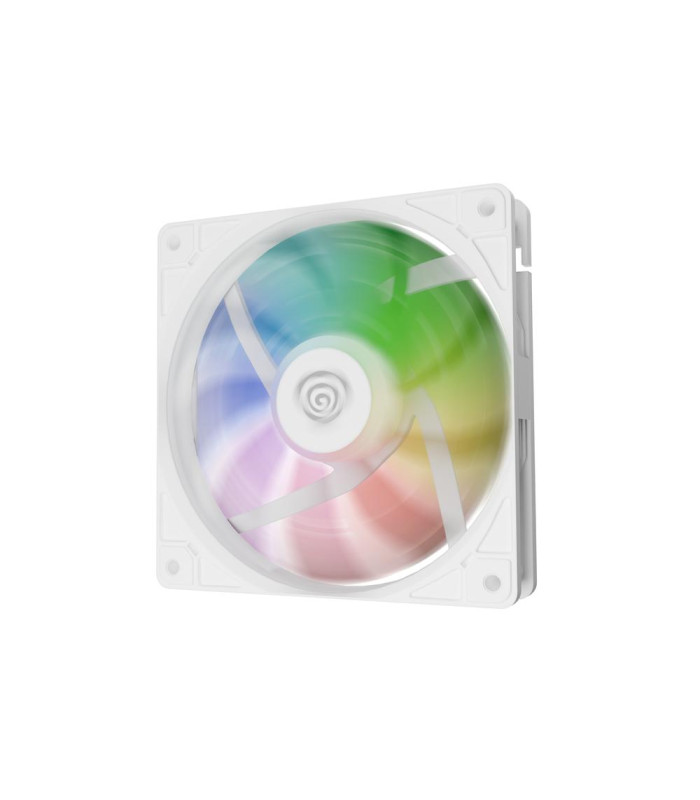 Ventilador caja gaming genesis oxal 120 argb blanco 120mm