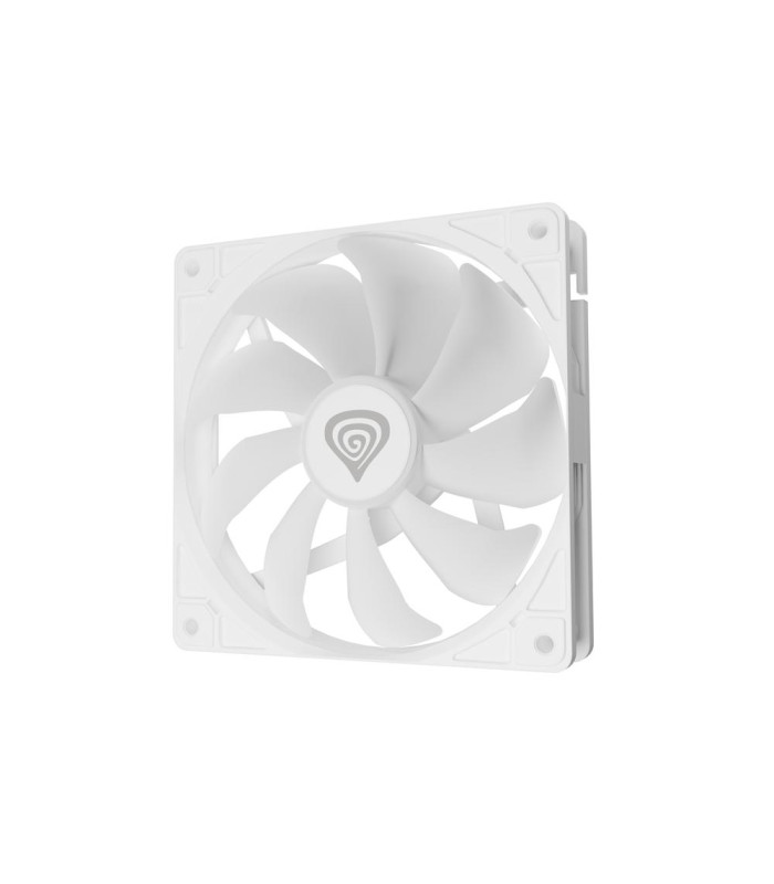 Ventilador caja gaming genesis oxal 120 argb blanco 120mm