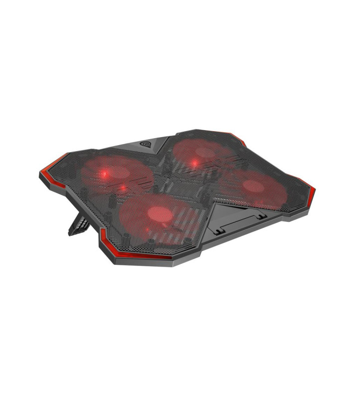 Base refrigeradora genesis oxid 260 15.6 - 17.3 - 2 usb - 4 ventiladores