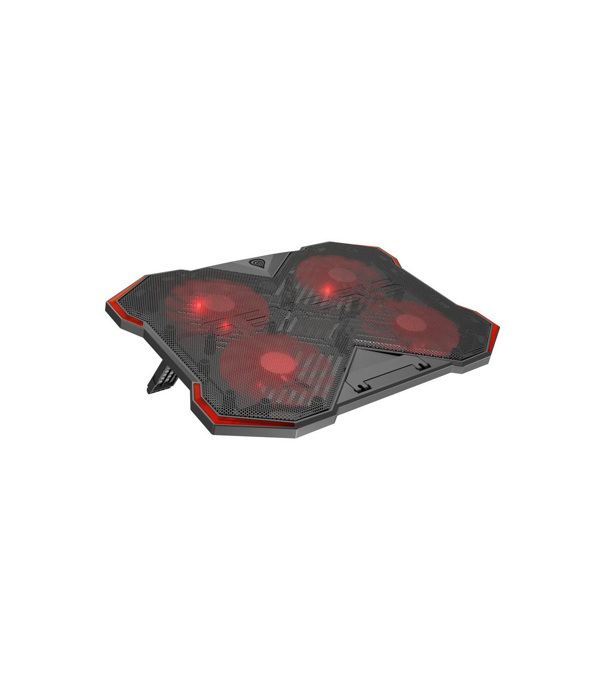 Base refrigeradora genesis oxid 260 15.6 - 17.3 - 2 usb - 4 ventiladores