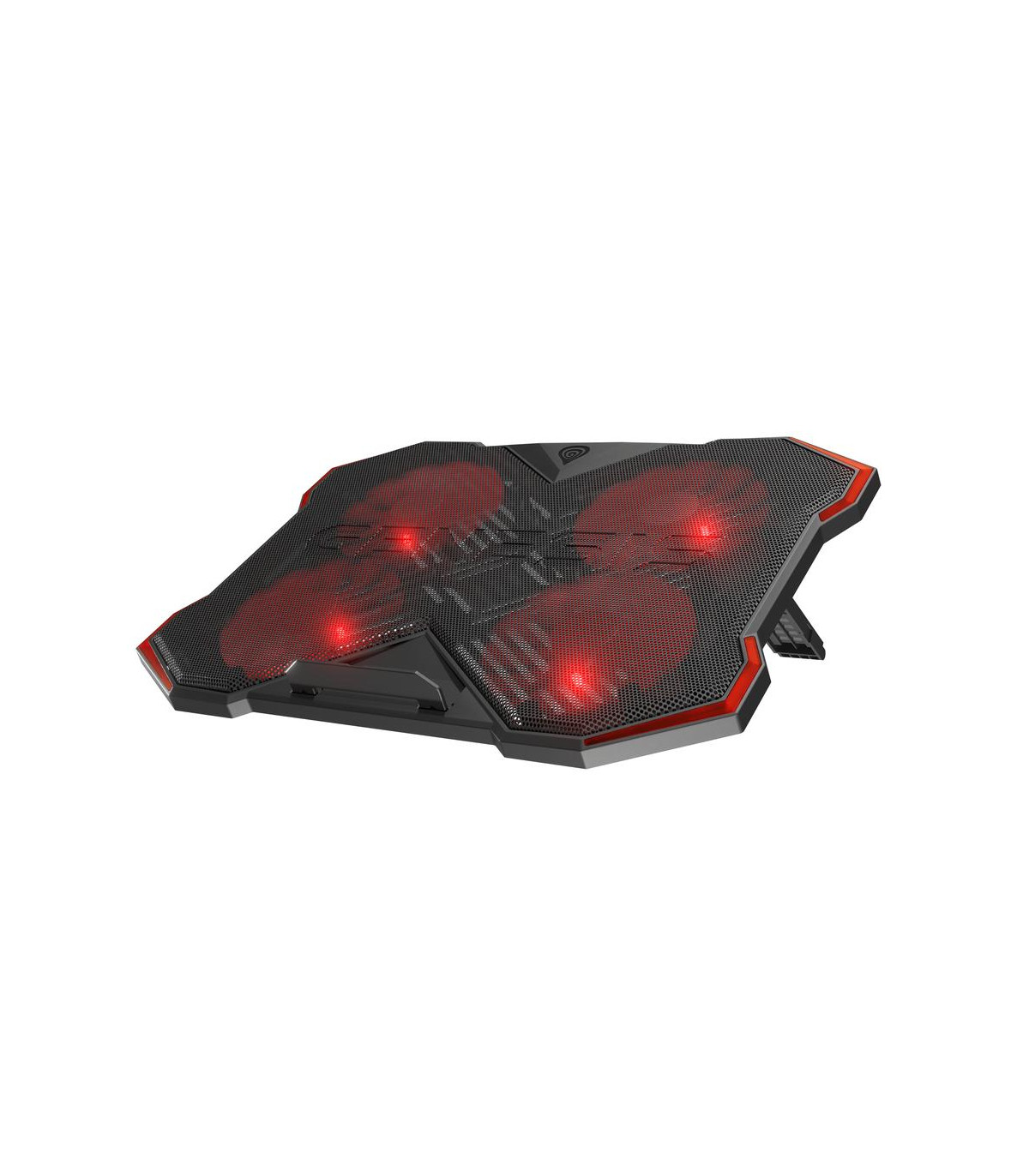 Base refrigeradora genesis oxid 260 15.6 - 17.3 - 2 usb - 4 ventiladores