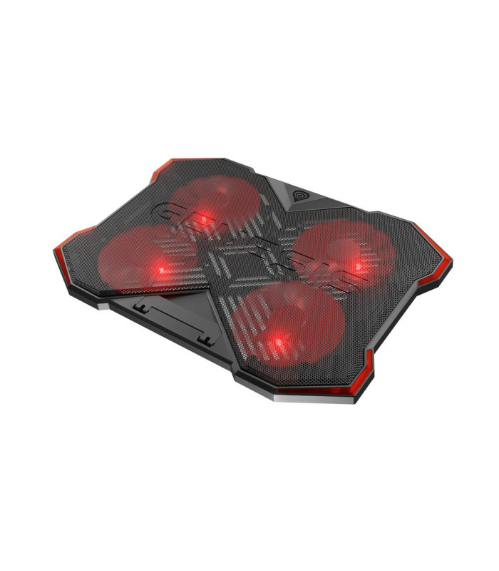 Base refrigeradora genesis oxid 260 15.6 - 17.3 - 2 usb - 4 ventiladores