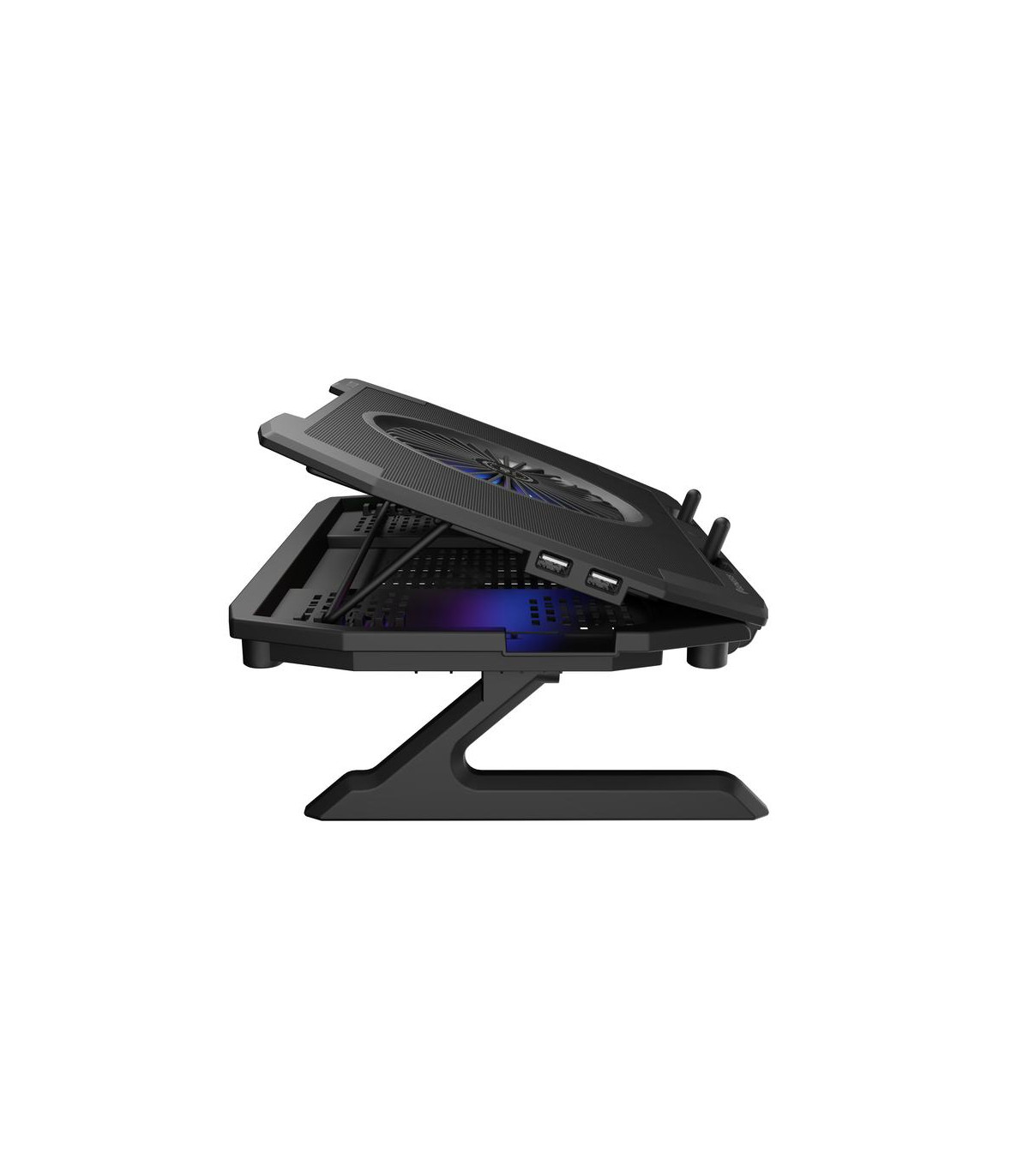 Base refrigeradora genesis oxid 850 rgb para portatil 15.6 pulgadas - 17.3 pulgadas usb