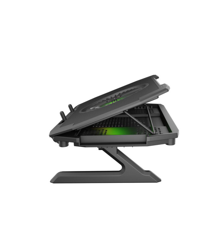 Base refrigeradora genesis oxid 850 rgb para portatil 15.6 pulgadas - 17.3 pulgadas usb