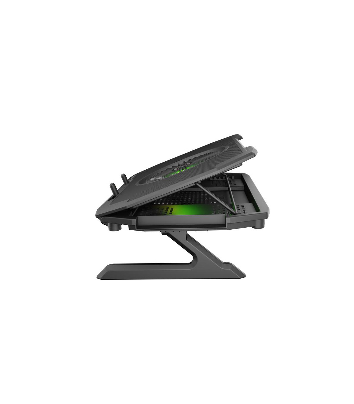 Base refrigeradora genesis oxid 850 rgb para portatil 15.6 pulgadas - 17.3 pulgadas usb